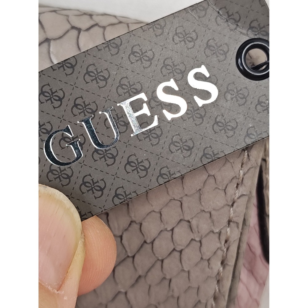 Guess Otilia Mini Rose Multi Faux Snakeskin Colorblock Crossbody Bag RH261896 NW - Picture 4 of 13